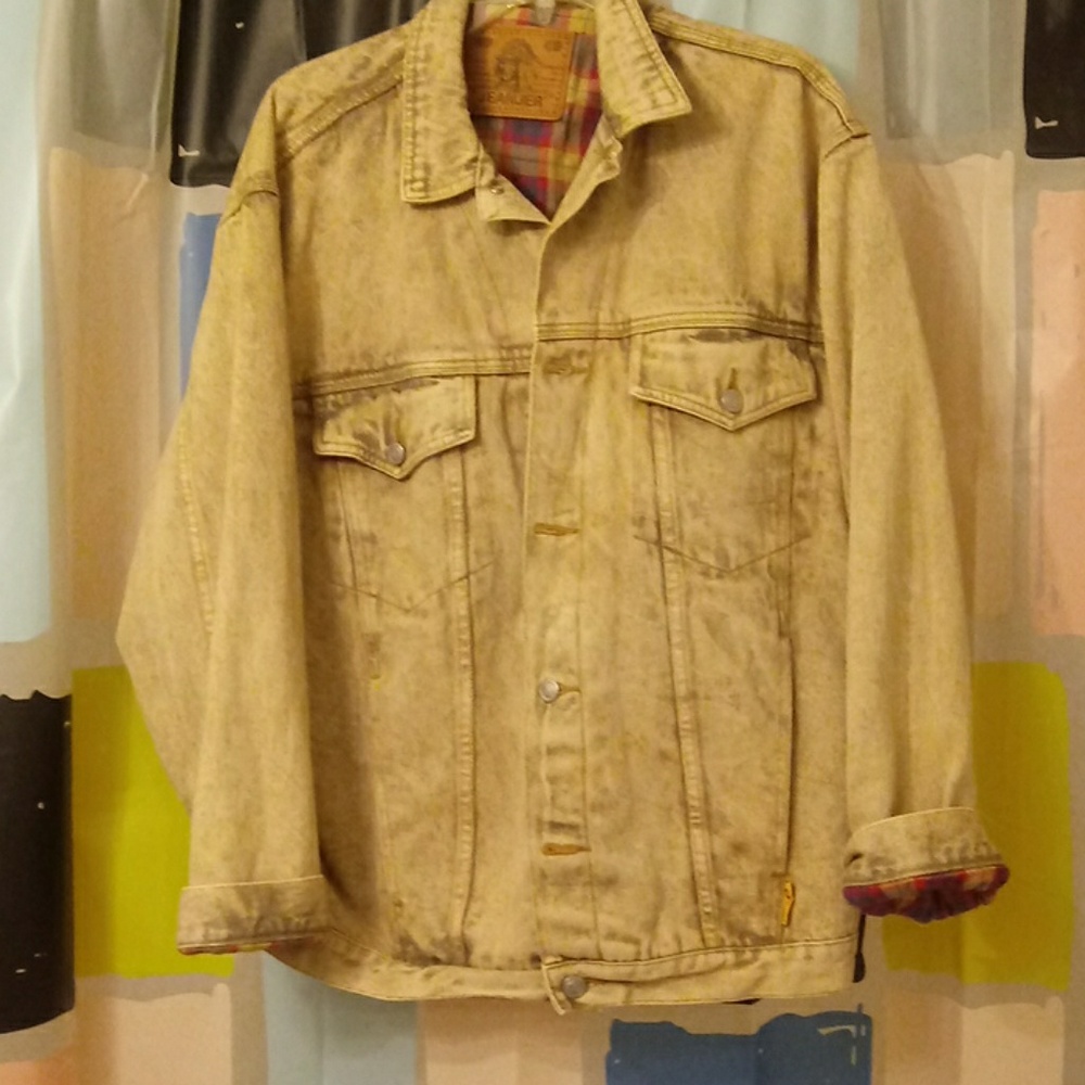 Womens Flannel Lined Jean Jacket